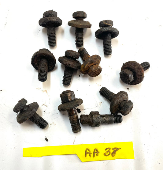 Jeep YJ Wrangler 4.0 six cylinder intake exhaust manifold bolts FREE SHIPPING