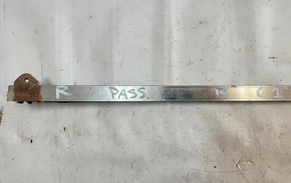 Divisor de canal de ventana de ventilación de puerta completa para Jeep CJ7, lado del pasajero derecho, cromado