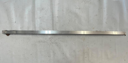 Divisor de canal de ventana de ventilación de puerta completa para Jeep CJ7, lado del pasajero derecho, cromado