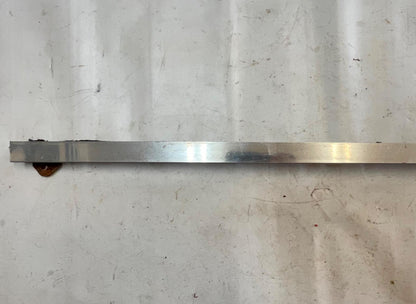 Divisor de canal de ventana de ventilación de puerta completa para Jeep CJ7, lado del pasajero derecho, cromado