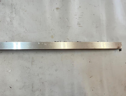 Divisor de canal de ventana de ventilación de puerta completa para Jeep CJ7, lado del pasajero derecho, cromado