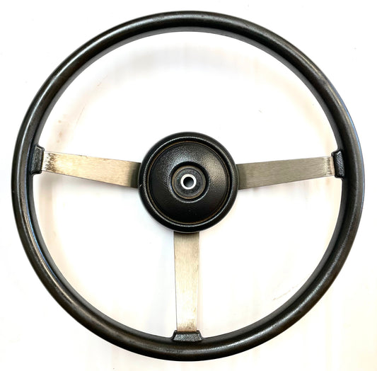 Jeep YJ steering wheel Wrangler CJ5 CJ7 CJ8 OE Factory Dark Grey FREE SHIP