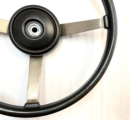 Jeep YJ steering wheel Wrangler CJ5 CJ7 CJ8 OE Factory Dark Grey FREE SHIP
