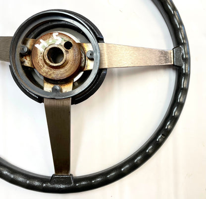 Jeep YJ steering wheel Wrangler CJ5 CJ7 CJ8 OE Factory Dark Grey FREE SHIP