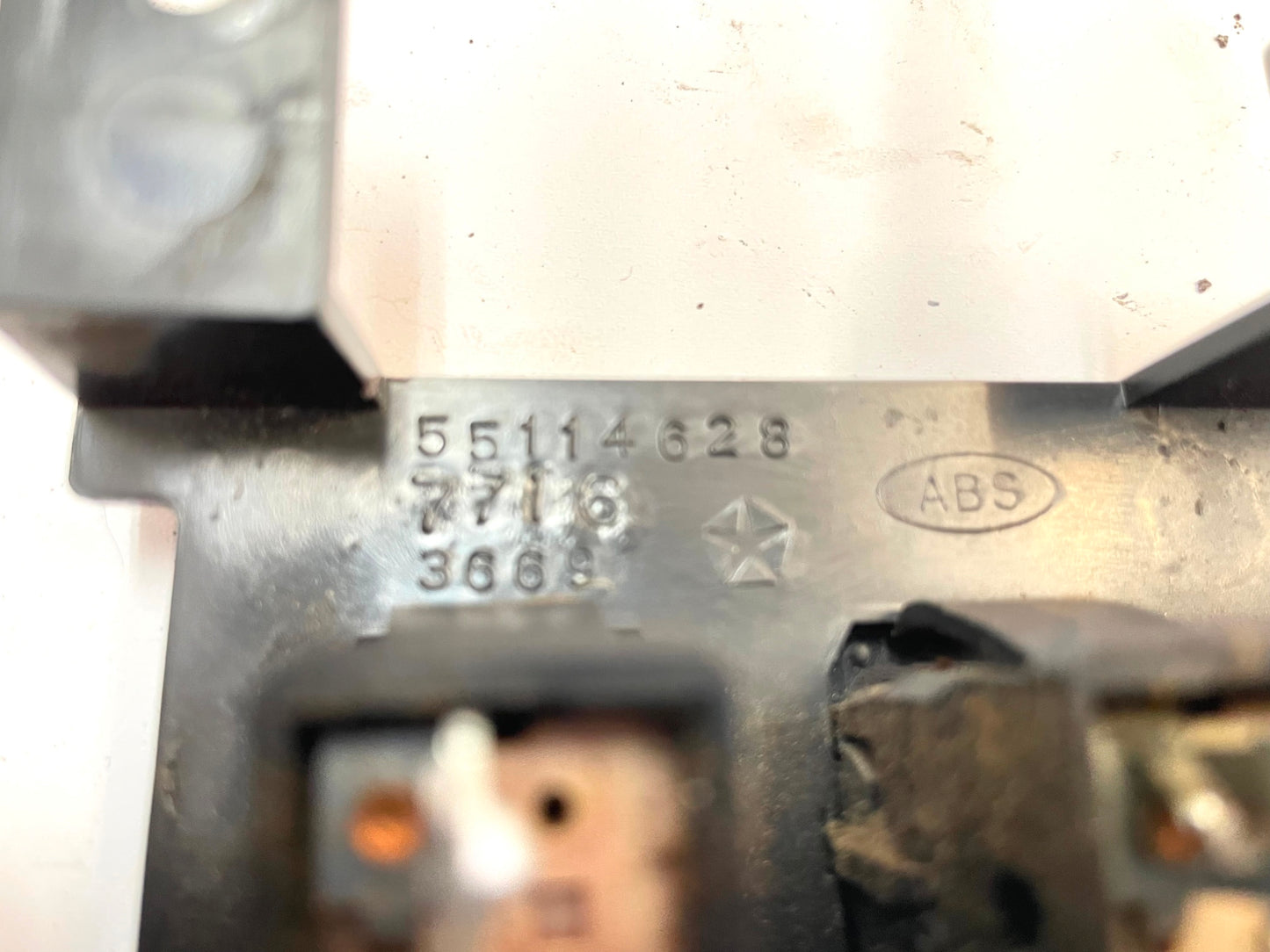 Jeep YJ Wrangler Fog Light an Rear Wiper / Defrost Switch for Hard top 92-95