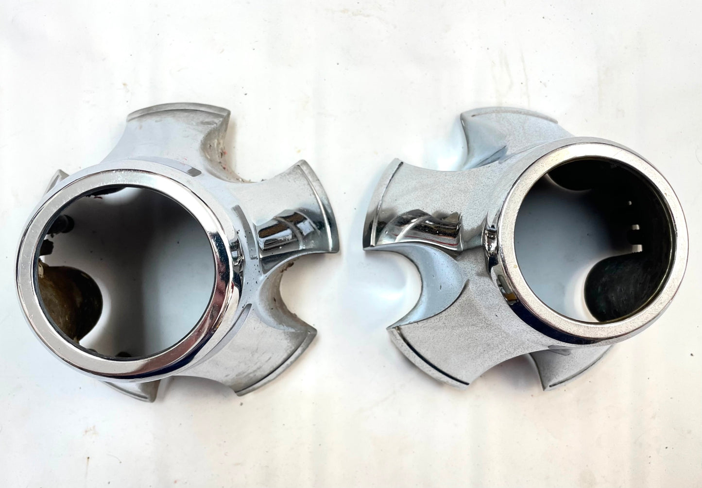 Jeep Laredo chrome Center caps Front wheels CJ5 CJ7 CJ8 AMC cap wheel centers!