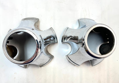 Jeep Laredo chrome Center caps Front wheels CJ5 CJ7 CJ8 AMC cap wheel centers!