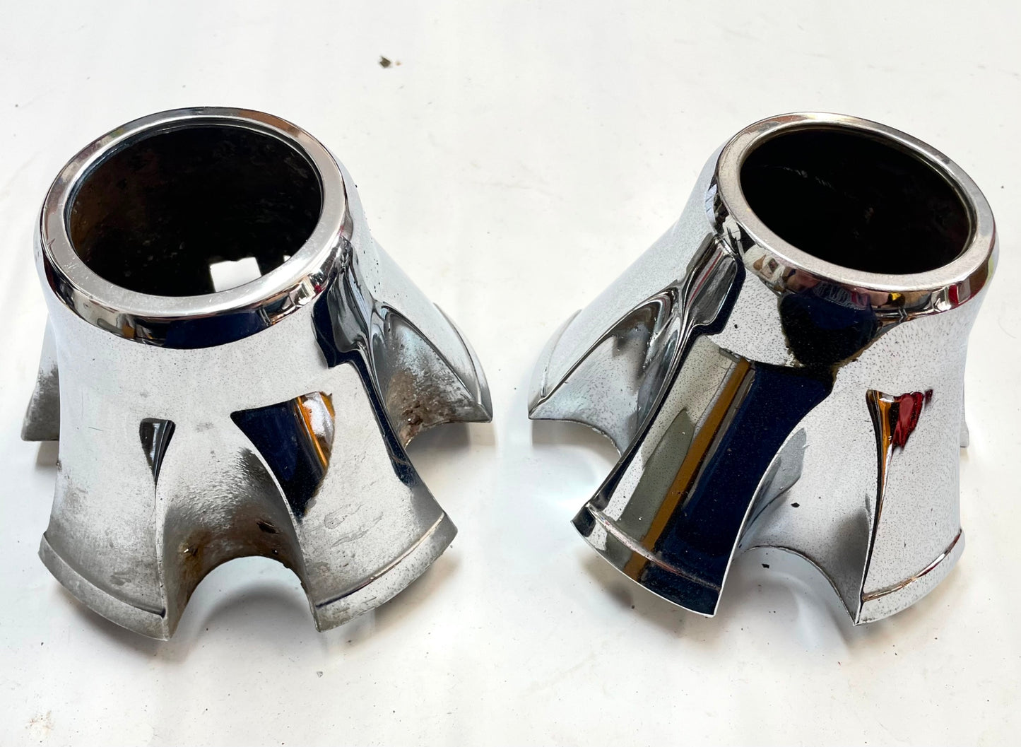 Jeep Laredo chrome Center caps Front wheels CJ5 CJ7 CJ8 AMC cap wheel centers!