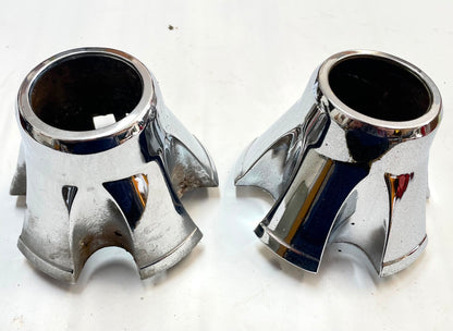 Jeep Laredo chrome Center caps Front wheels CJ5 CJ7 CJ8 AMC cap wheel centers!