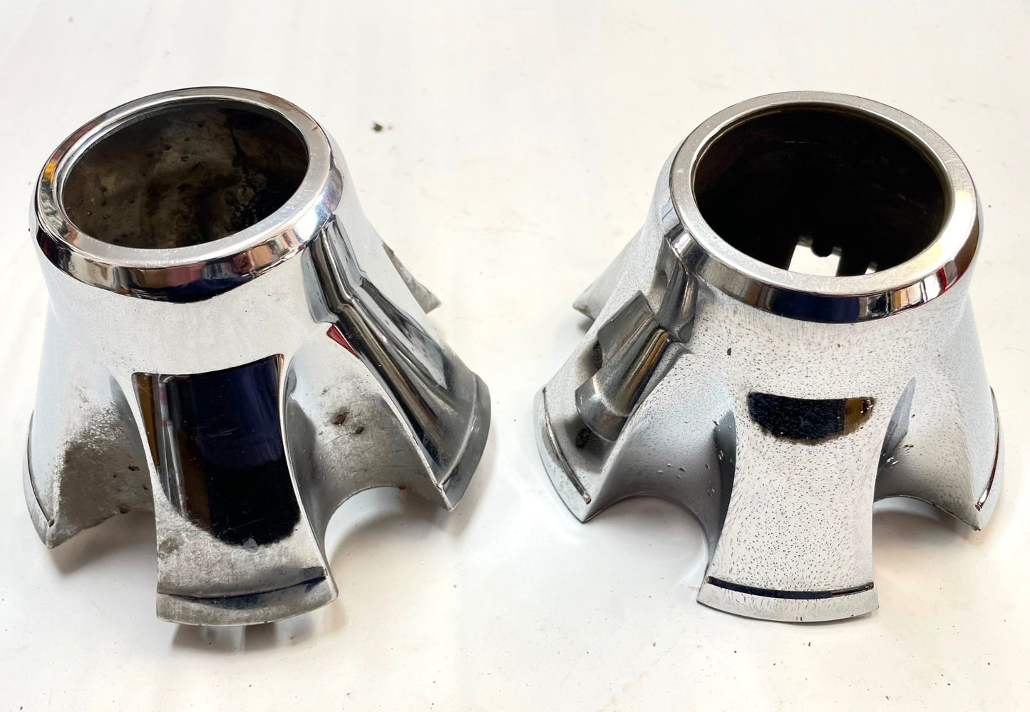 Jeep Laredo chrome Center caps Front wheels CJ5 CJ7 CJ8 AMC cap wheel centers!