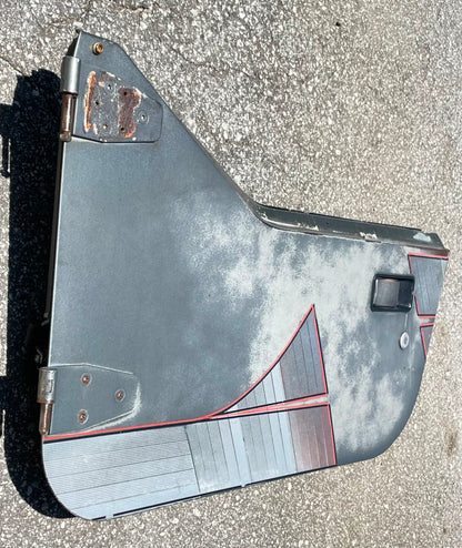 Jeep Wrangler Half Doors YJ CJ7 Factory Steel Door grey fits 81-95