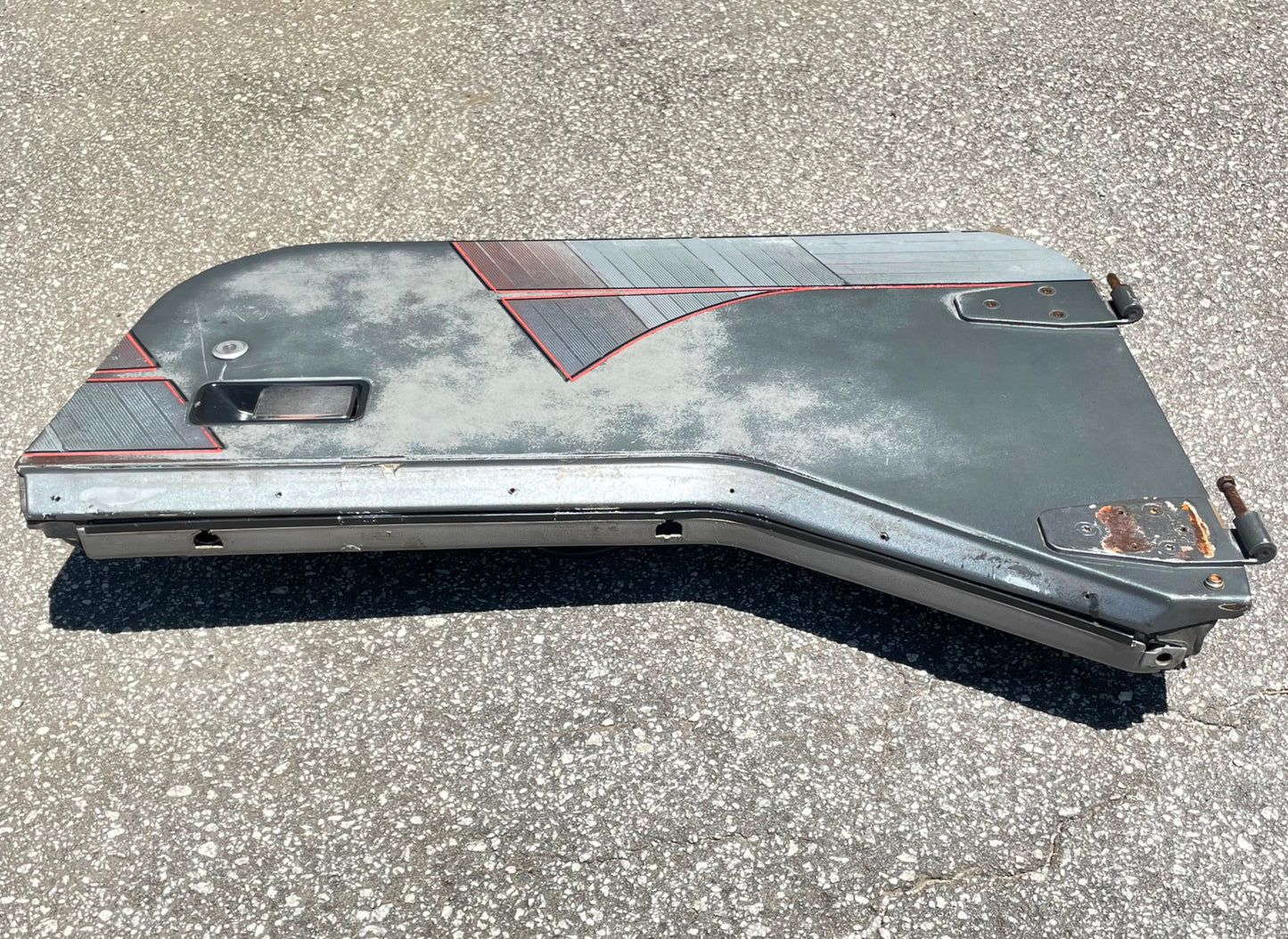 Jeep Wrangler Half Doors YJ CJ7 Factory Steel Door grey fits 81-95