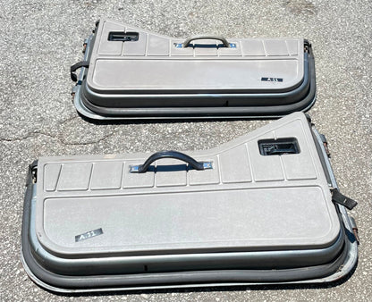 Jeep Wrangler Half Doors YJ CJ7 Factory Steel Door grey fits 81-95
