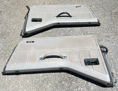 Jeep Wrangler Half Doors YJ CJ7 Factory Steel Door grey fits 81-95