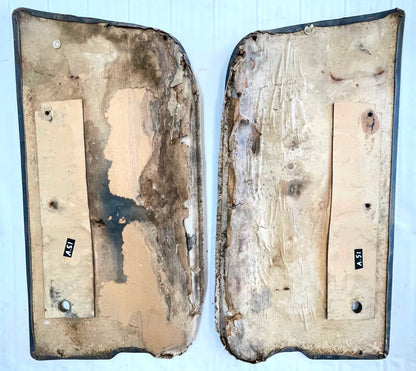 Jeep CJ7 limited interior door panel slate blue set w/ handles FREE SHIP !