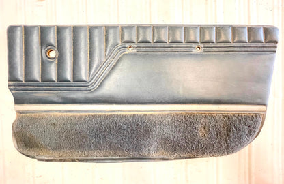 Jeep CJ7 limited interior door panel slate blue set w/ handles FREE SHIP !