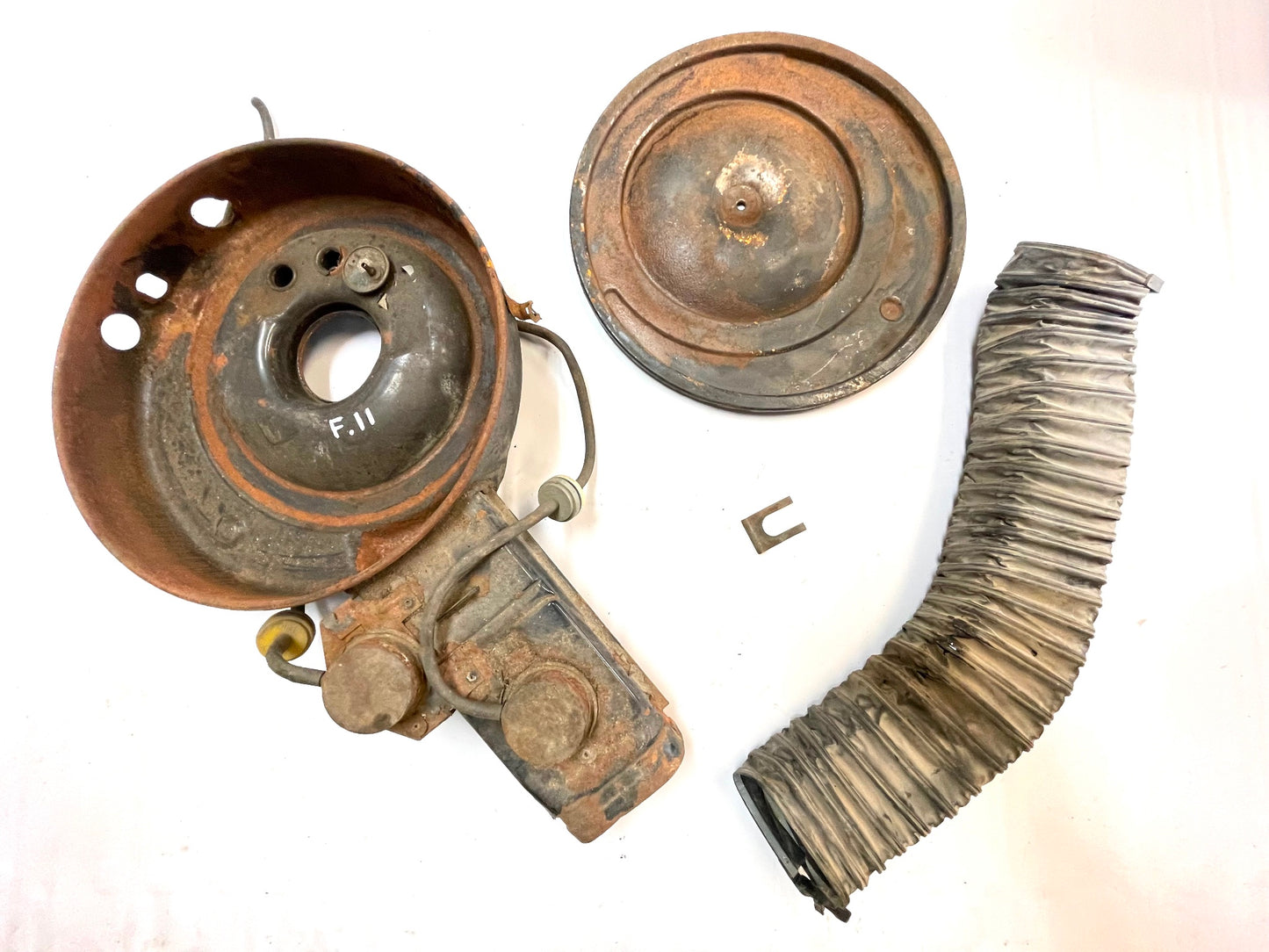 Jeep air cleaner filter box 6 cylinder 258 4.2 CJ5 CJ7 CJ8 2 barrel carb J10 !