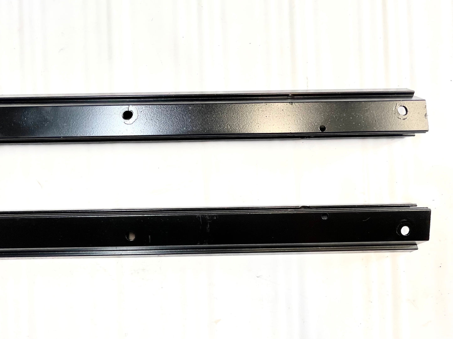 Jeep YJ Soft top side channel track body rails 87-95 Wrangler aftermarket bows