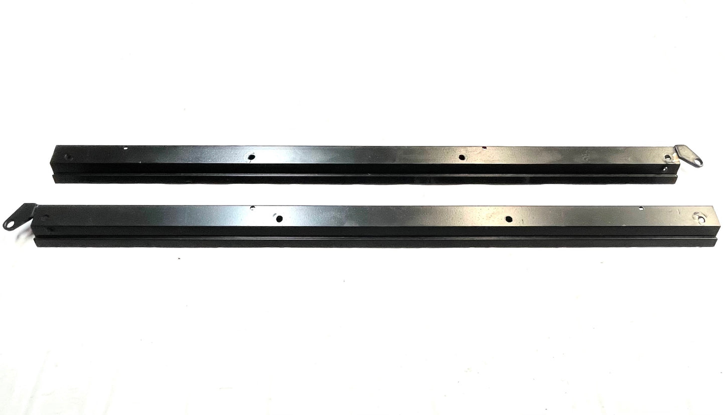 Jeep YJ Soft top side channel track body rails 87-95 Wrangler aftermarket bows