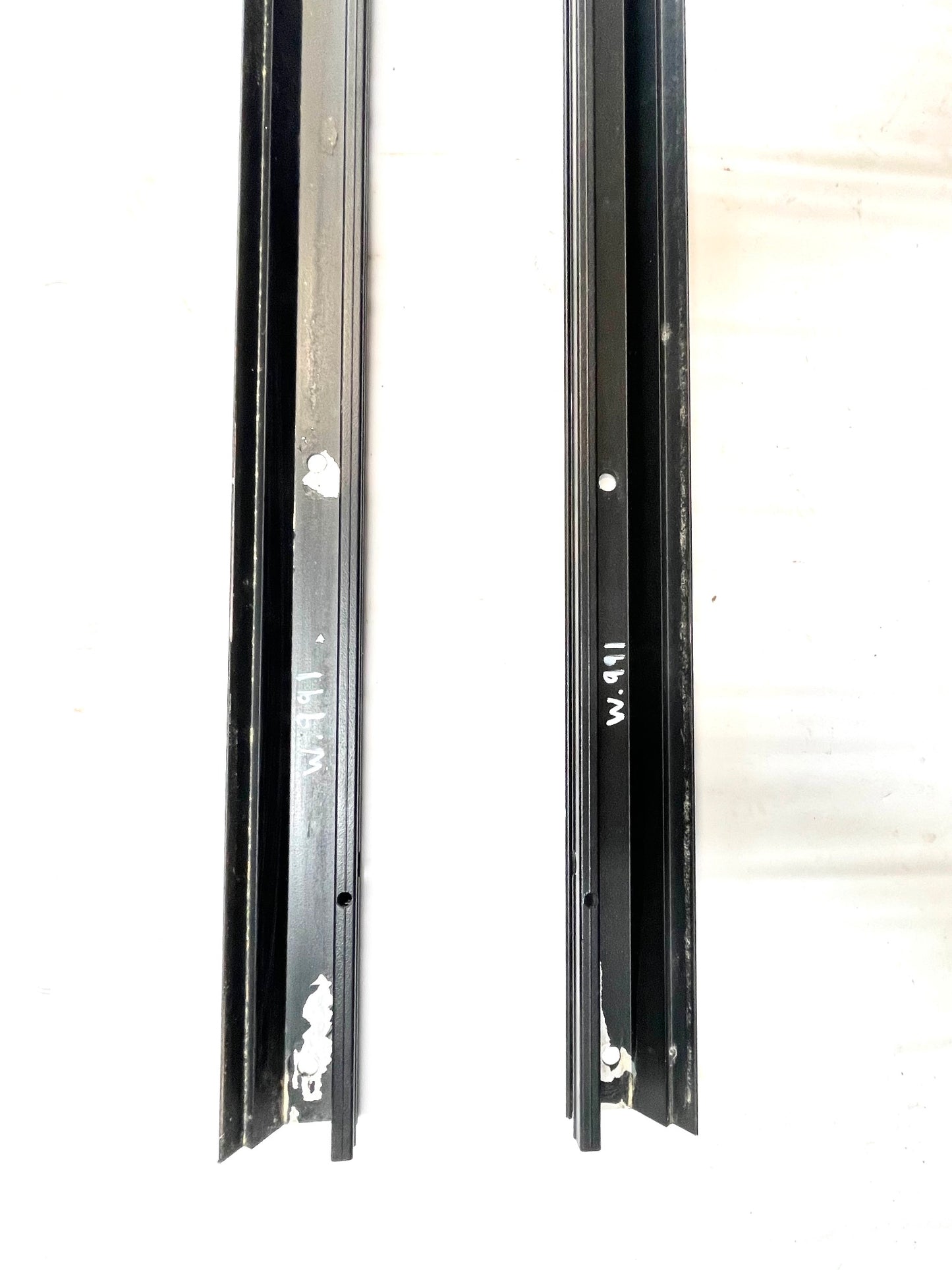 Jeep YJ Soft top side channel track body rails 87-95 Wrangler aftermarket bows