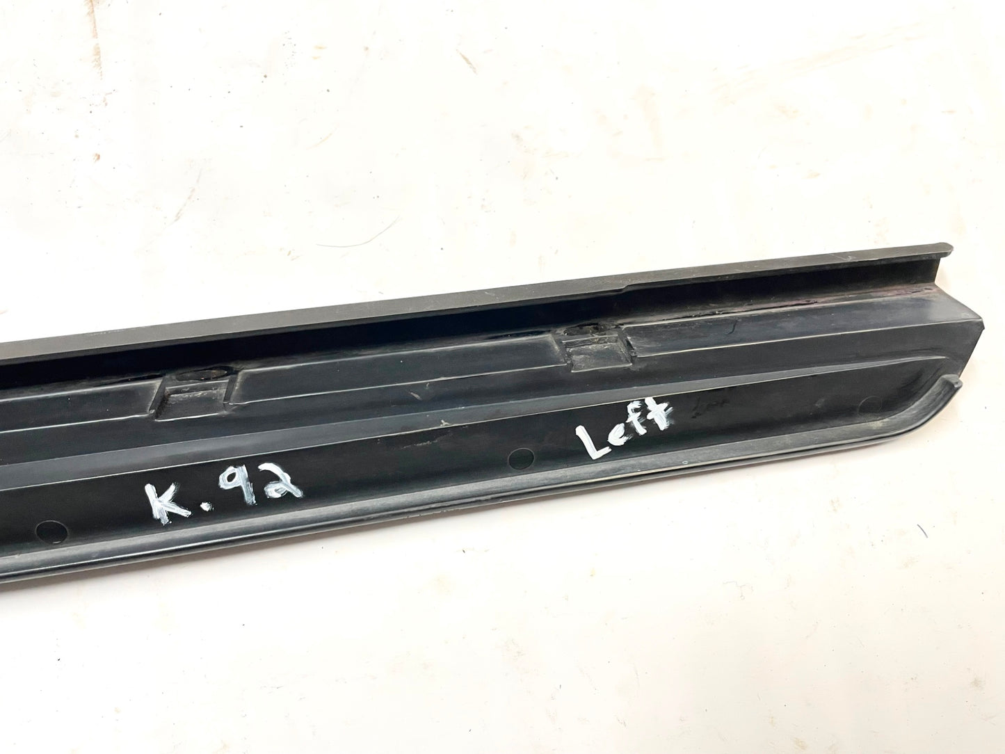 Jeep YJ soft top door surround support bracket windshield left driver Wrangler