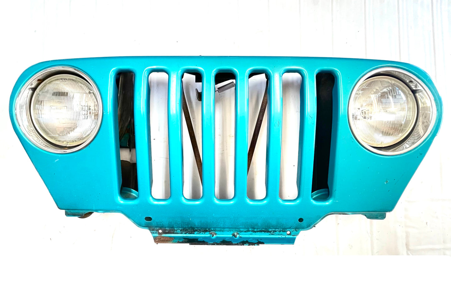 Jeep TJ Grill Headlights 97-06 Jade Blue Grille Wrangler FREE SHIPPING