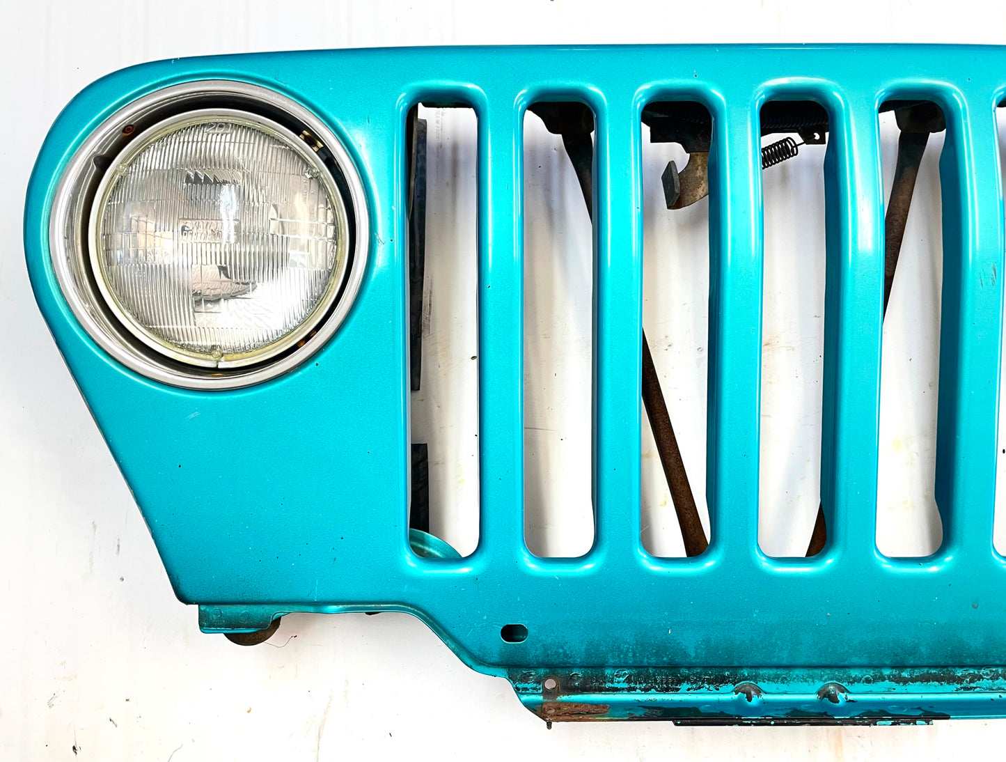 Jeep TJ Grill Headlights 97-06 Jade Blue Grille Wrangler FREE SHIPPING
