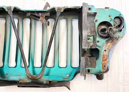 Jeep TJ Grill Headlights 97-06 Jade Blue Grille Wrangler FREE SHIPPING