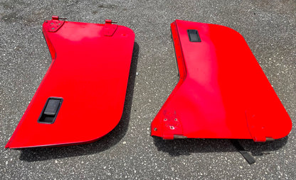 Jeep Half Doors YJ CJ7 Wrangler Factory Steel Door FREE SHIPPING RED