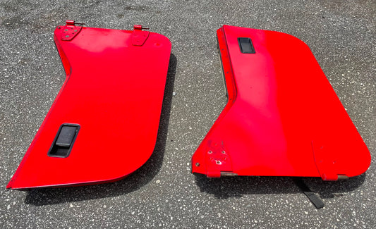 Jeep Half Doors YJ CJ7 Wrangler Factory Steel Door FREE SHIPPING RED