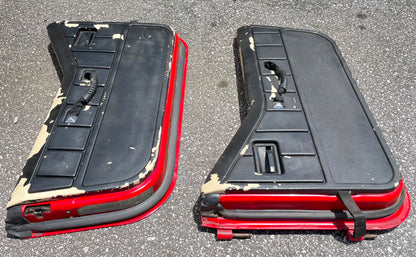Jeep Half Doors YJ CJ7 Wrangler Factory Steel Door FREE SHIPPING RED