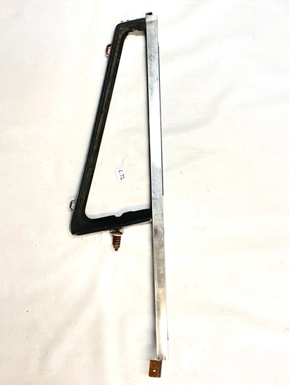 Jeep YJ CJ7 Passenger Right Vent Window FRAME ONLY NO GLASS  hard door Wrangler