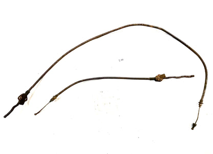 Jeep CJ7 parking brake rear cables for 76 77 with 11" brakes left right