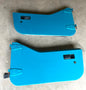 Jeep TJ Wrangler half doors Jade left right door fits 97-06 mist grey panels