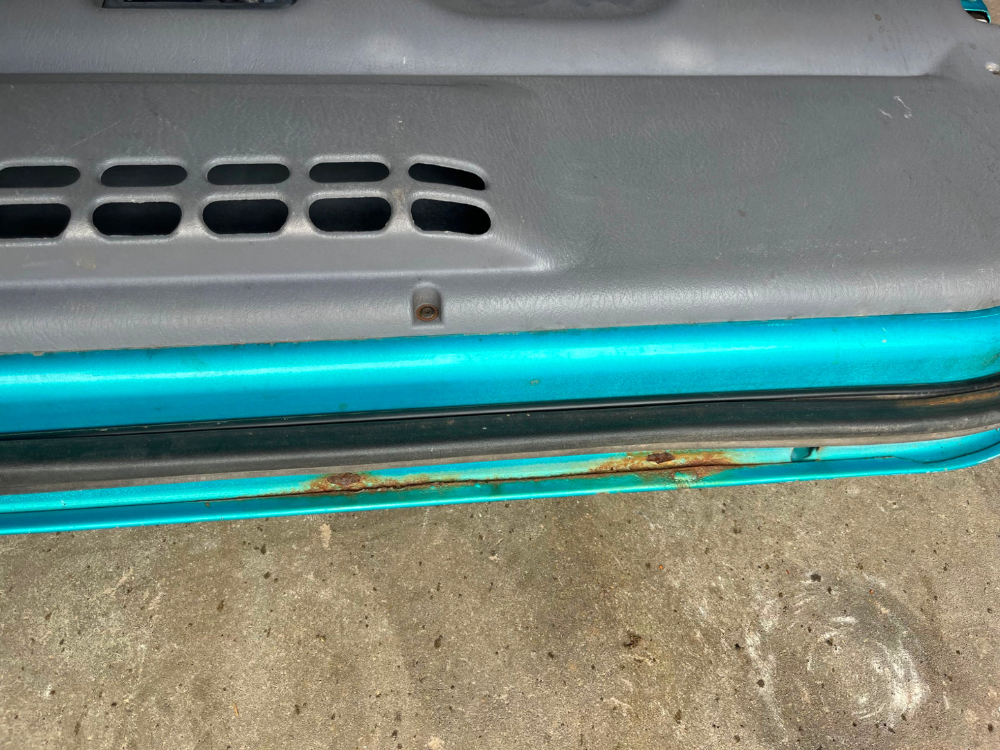 Jeep TJ Wrangler half doors Jade left right door fits 97-06 mist grey panels