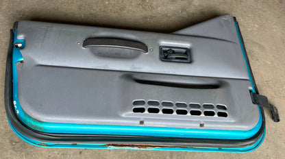 Jeep TJ Wrangler half doors Jade left right door fits 97-06 mist grey panels