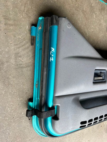 Jeep TJ Wrangler half doors Jade left right door fits 97-06 mist grey panels