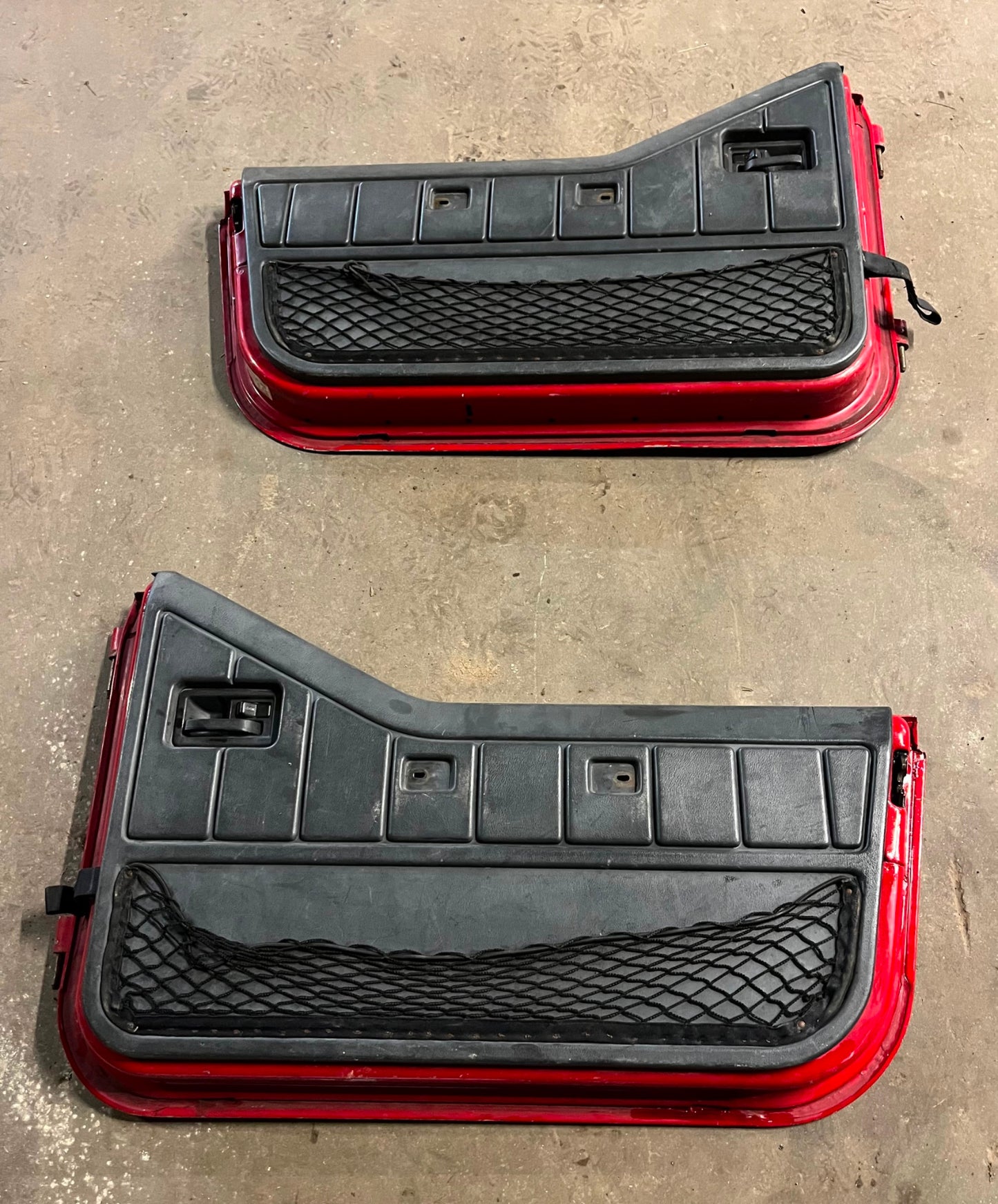 Jeep Half Doors YJ CJ7 Wrangler Factory Steel Door Islander Red FREE SHIPPING