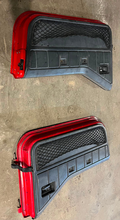 Jeep Half Doors YJ CJ7 Wrangler Factory Steel Door Islander Red FREE SHIPPING