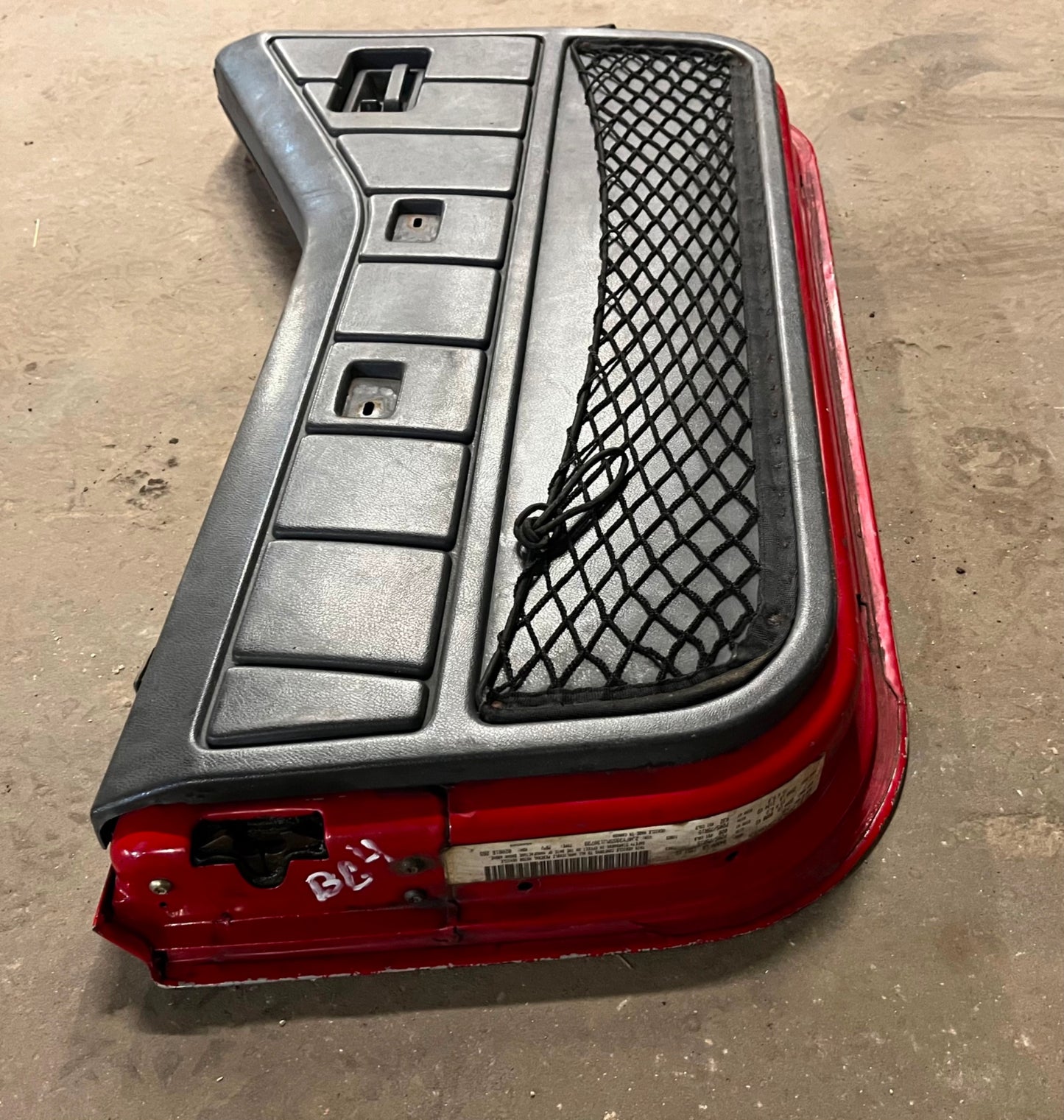 Jeep Half Doors YJ CJ7 Wrangler Factory Steel Door Islander Red FREE SHIPPING