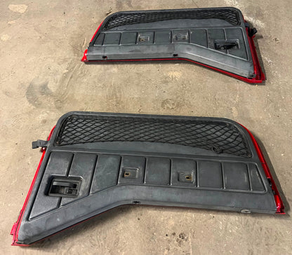 Jeep Half Doors YJ CJ7 Wrangler Factory Steel Door Islander Red FREE SHIPPING