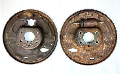 Jeep CJ5 CJ7 brake drum backing plates AMC 20 left right 11" brakes FREE SHIP!
