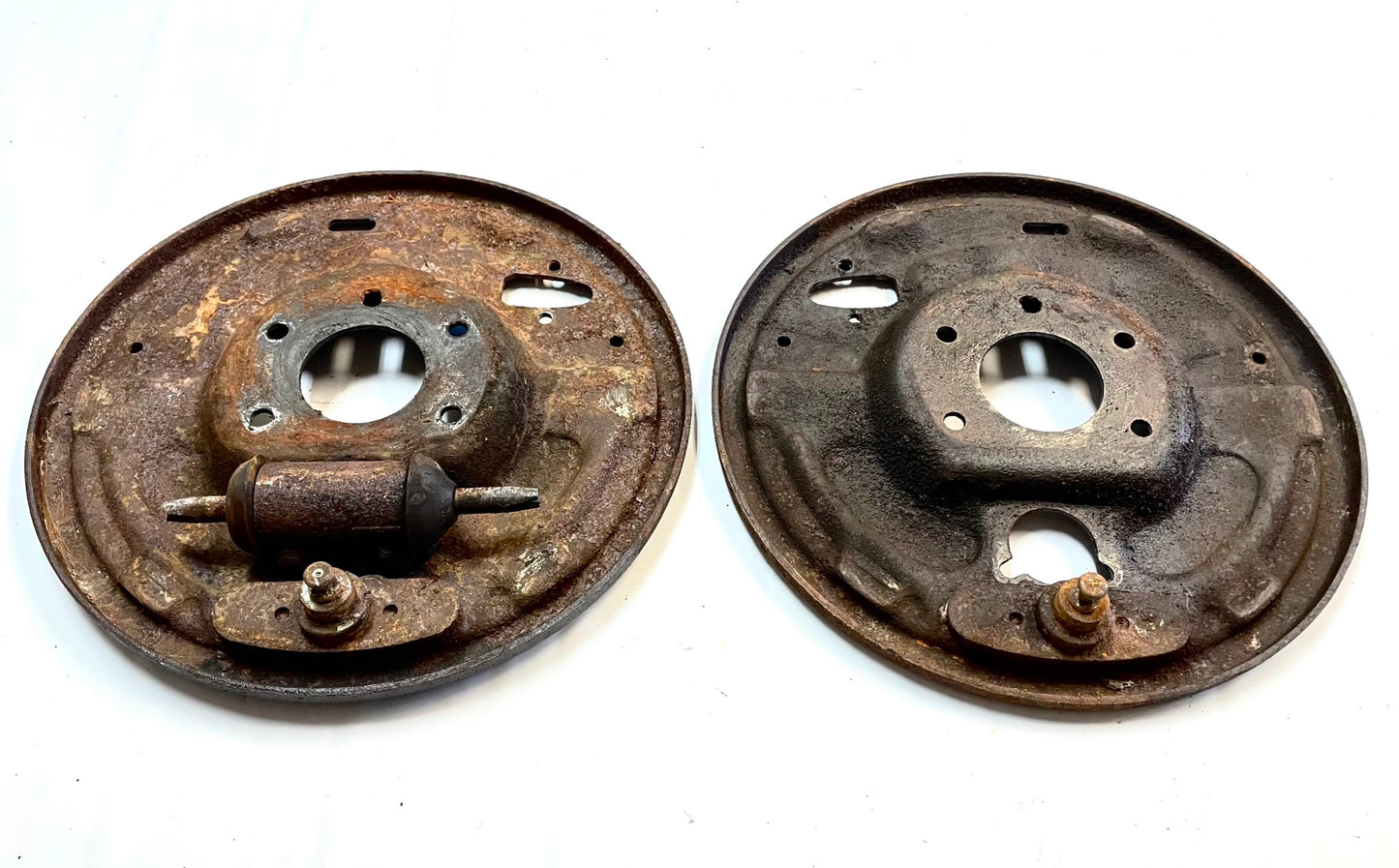 Jeep CJ5 CJ7 brake drum backing plates AMC 20 left right 11" brakes FREE SHIP!