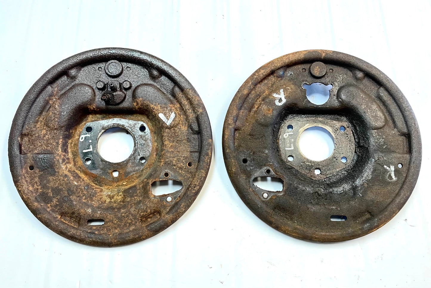 Jeep CJ5 CJ7 brake drum backing plates AMC 20 left right 11" brakes FREE SHIP!