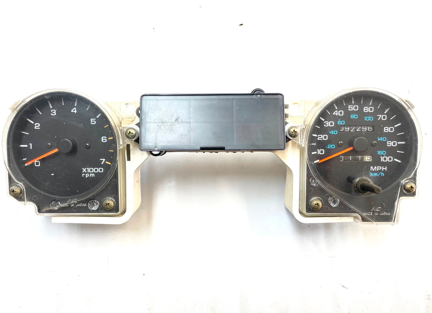 Jeep YJ Wrangler gauge cluster speedometer tachometer 92,000 gauges fits 92-95!