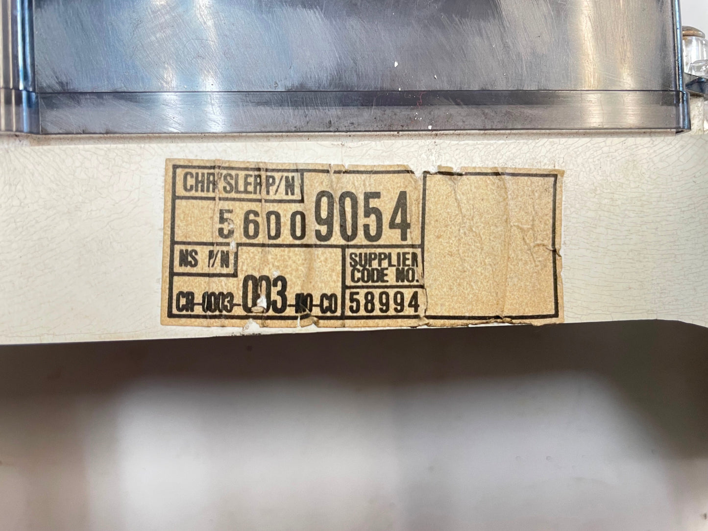 Jeep YJ Wrangler gauge cluster speedometer tachometer 92,000 gauges fits 92-95!