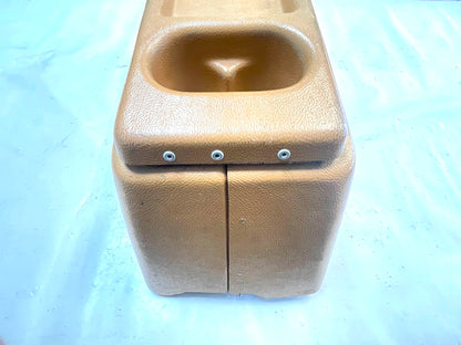 Jeep CJ factory plastic console honey tan CJ7 CJ8 YJ Wrangler 76-90