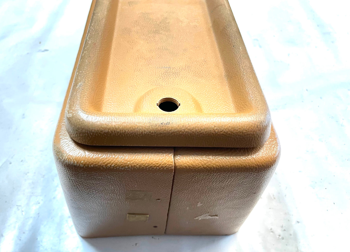 Jeep CJ factory plastic console honey tan CJ7 CJ8 YJ Wrangler 76-90