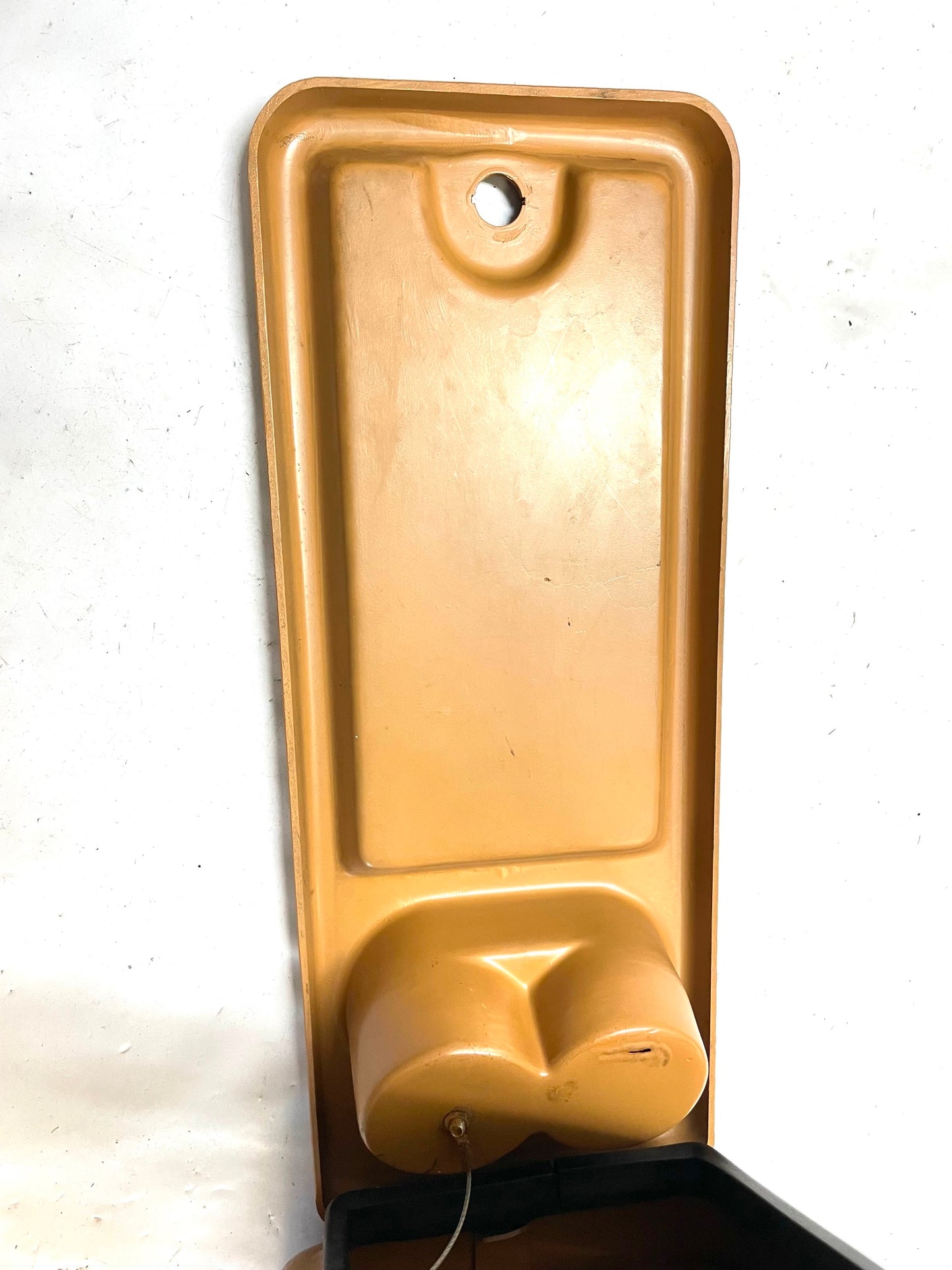 Jeep CJ factory plastic console honey tan CJ7 CJ8 YJ Wrangler 76-90