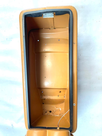 Jeep CJ factory plastic console honey tan CJ7 CJ8 YJ Wrangler 76-90